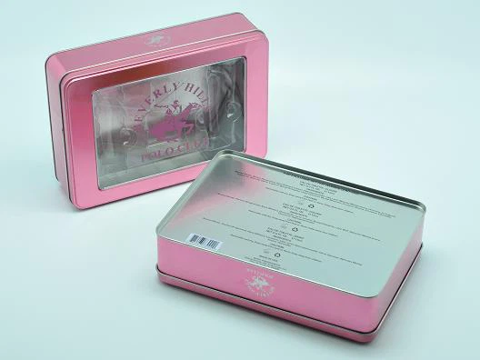Tin Box With Window